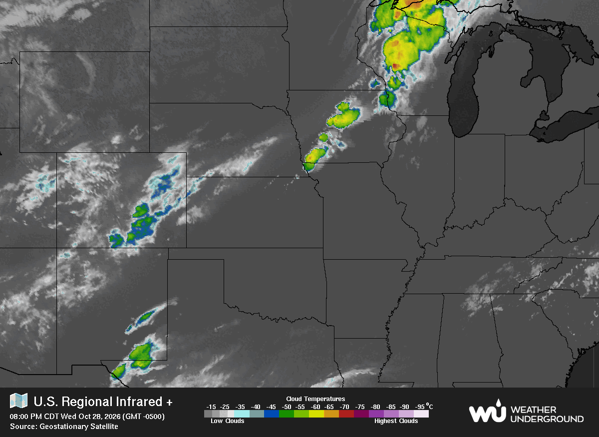 WU Central Satellite Map