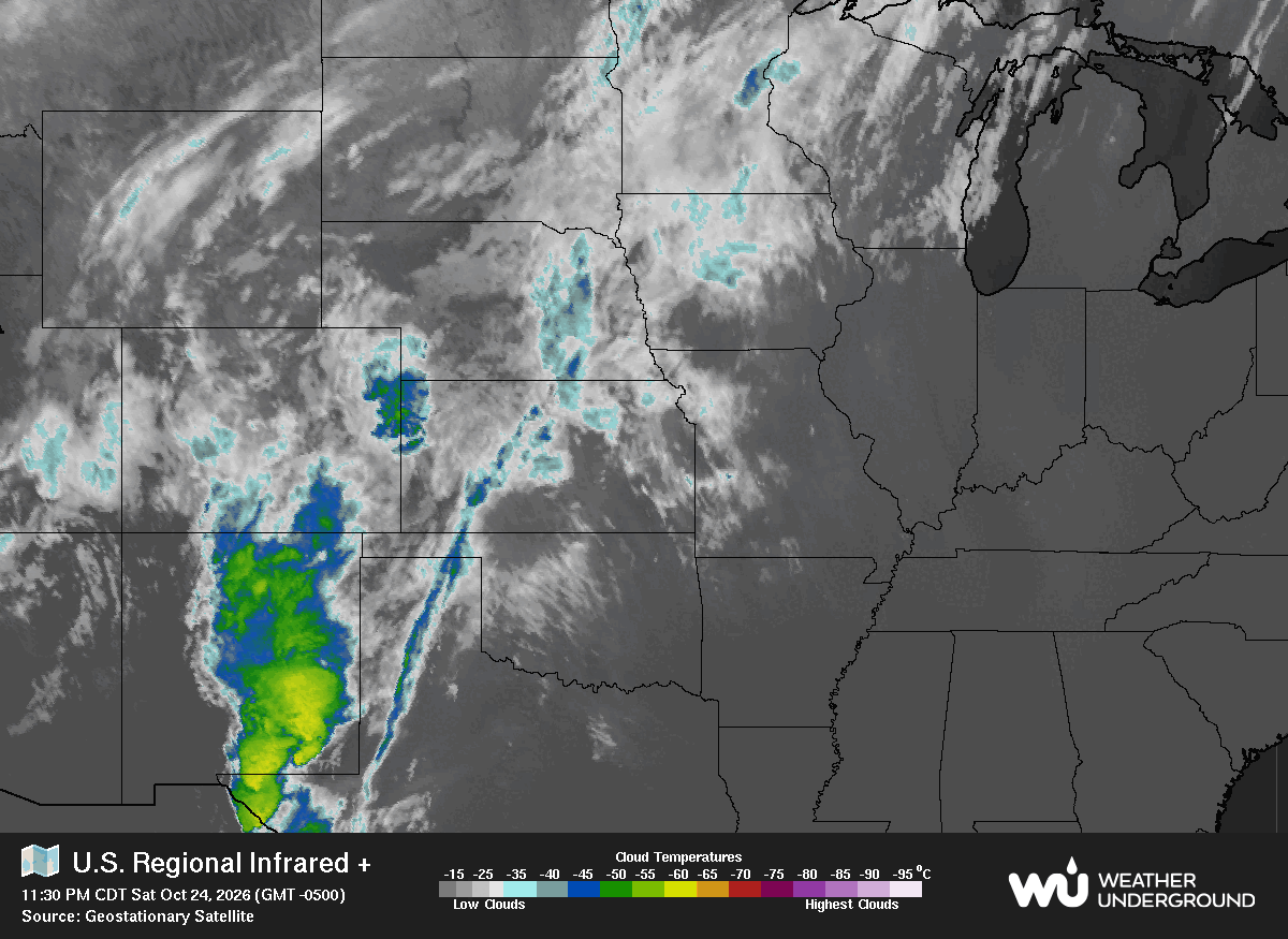 WU Central Satellite Map