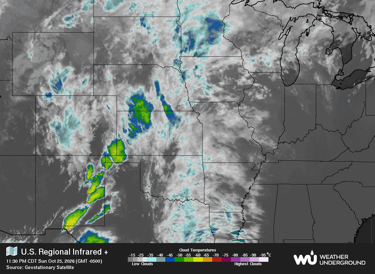 WU Central Satellite Map