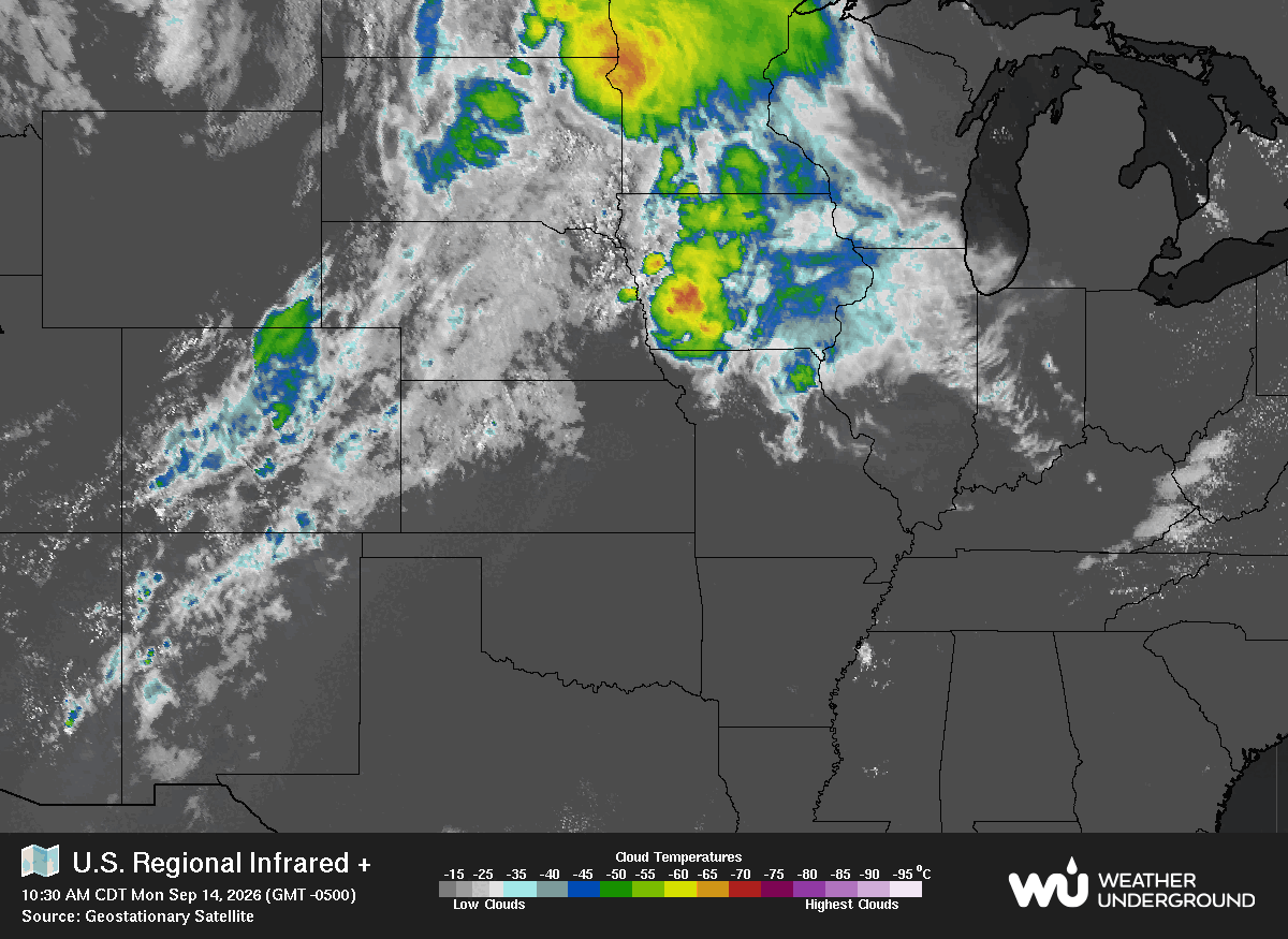 WU Central Satellite Map