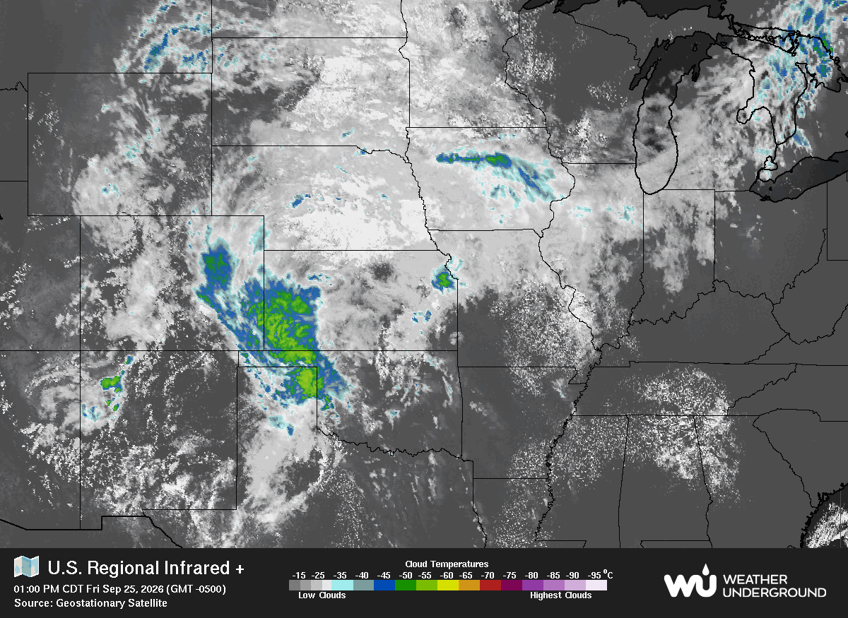 WU Central Satellite Map
