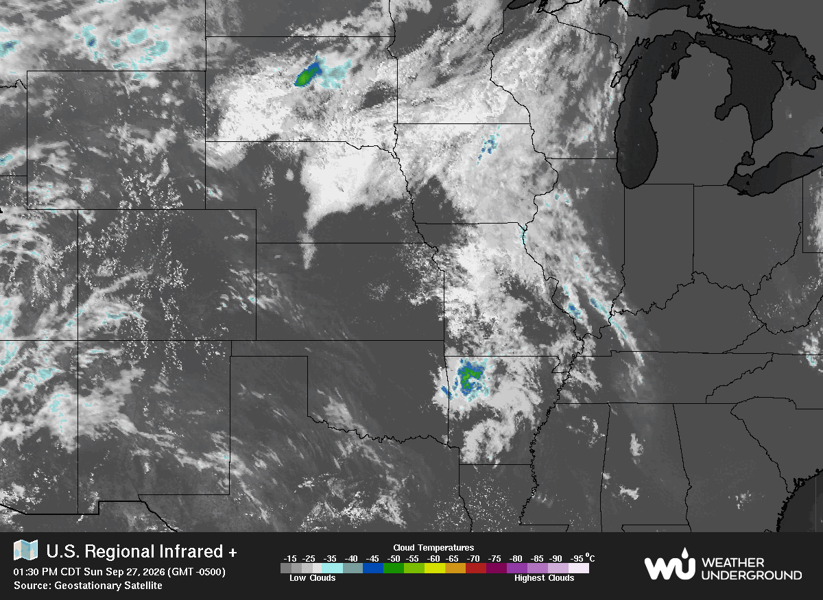 WU Central Satellite Map