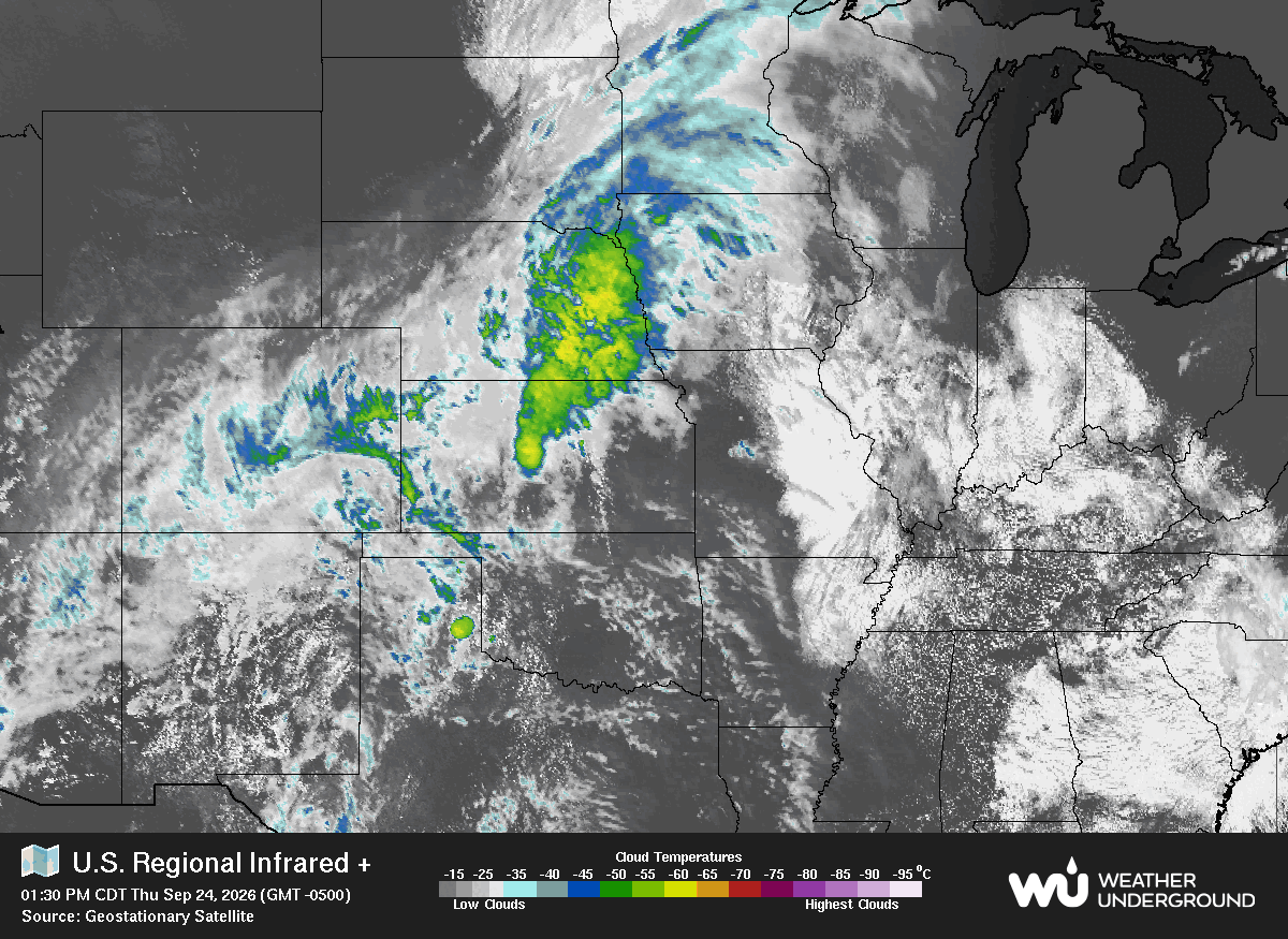WU Central Satellite Map
