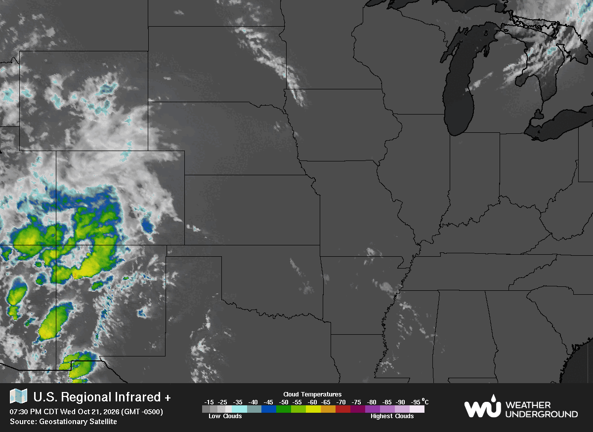 WU Central Satellite Map