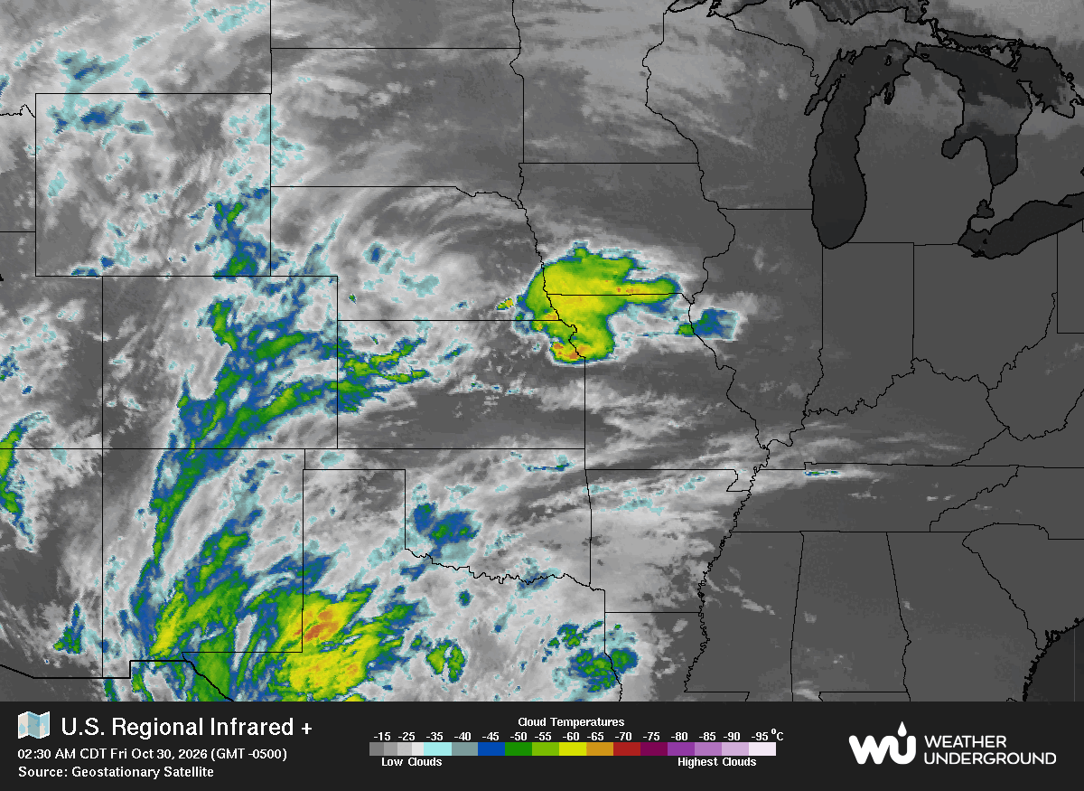 WU Central Satellite Map