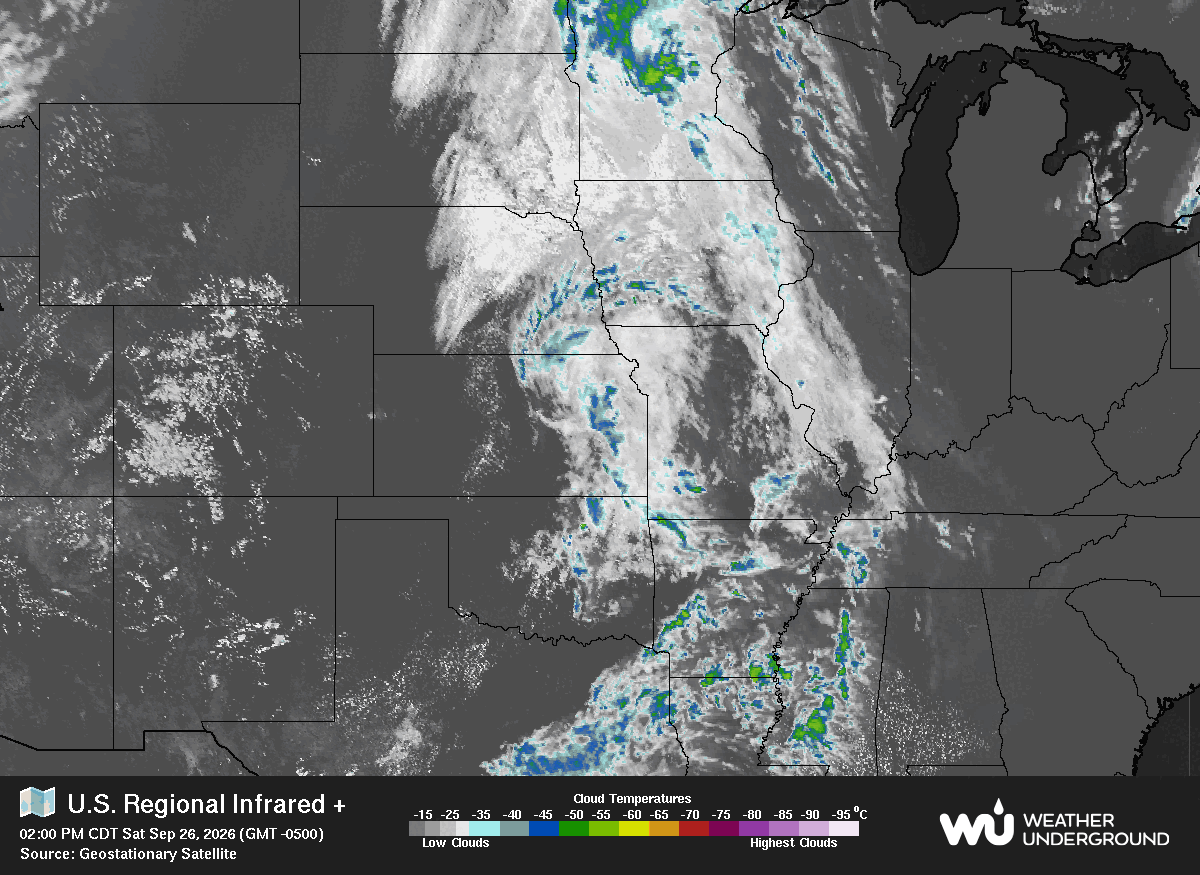 WU Central Satellite Map