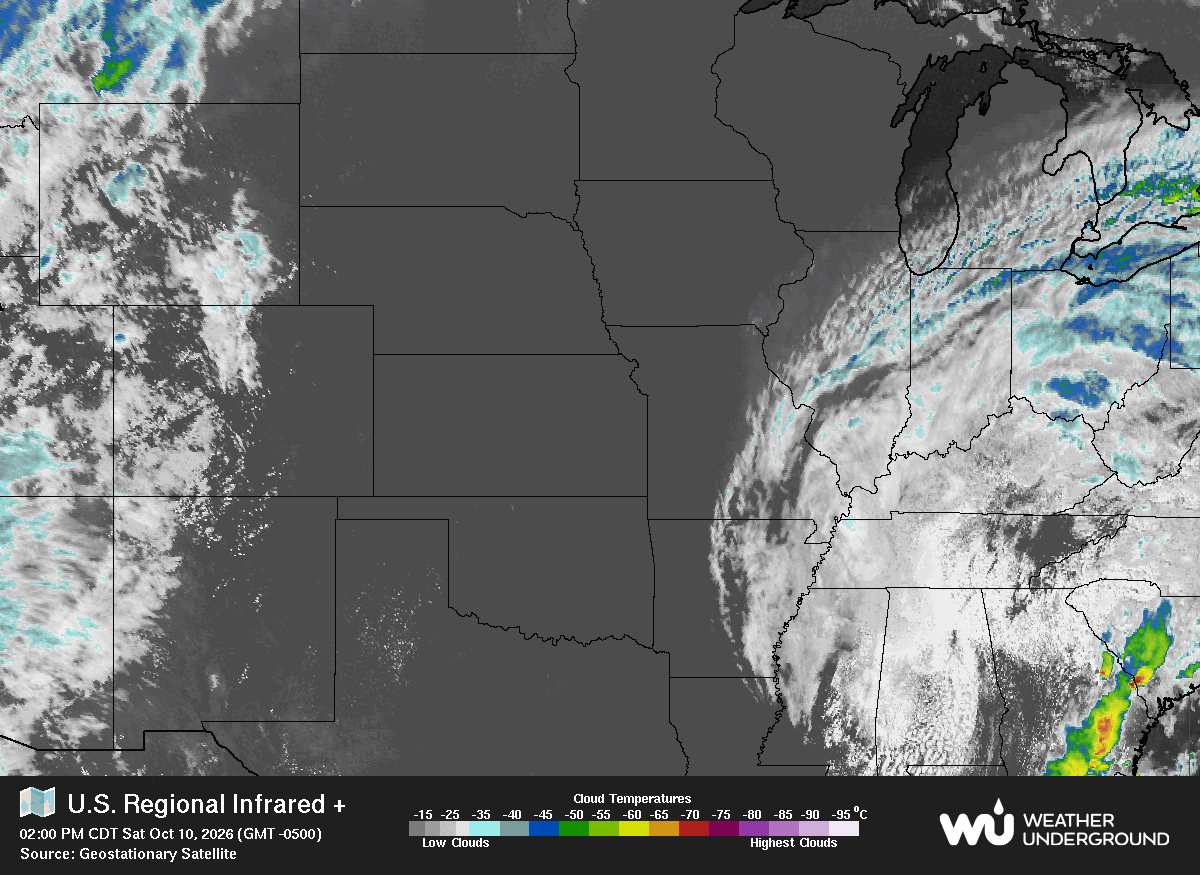 WU Central Satellite Map