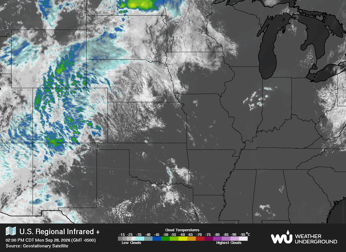 WU Central Satellite Map