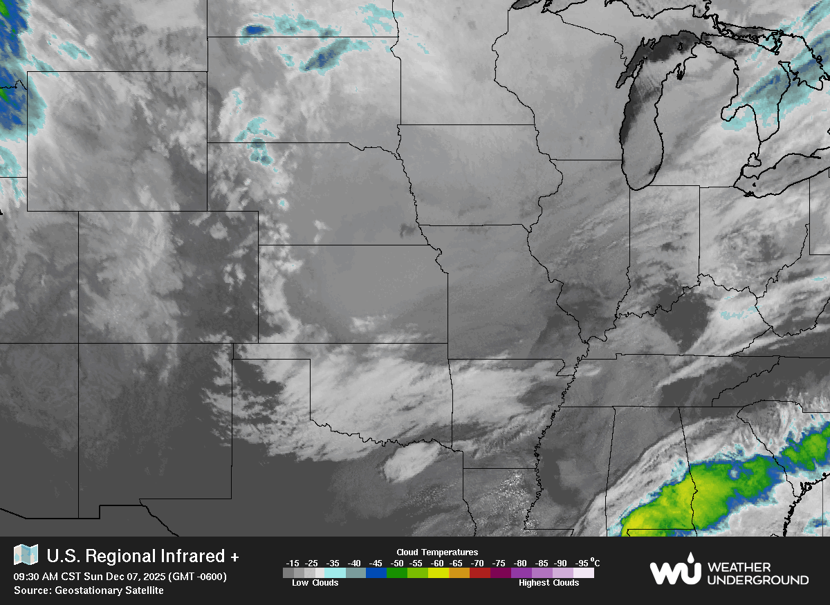WU Central Satellite Map