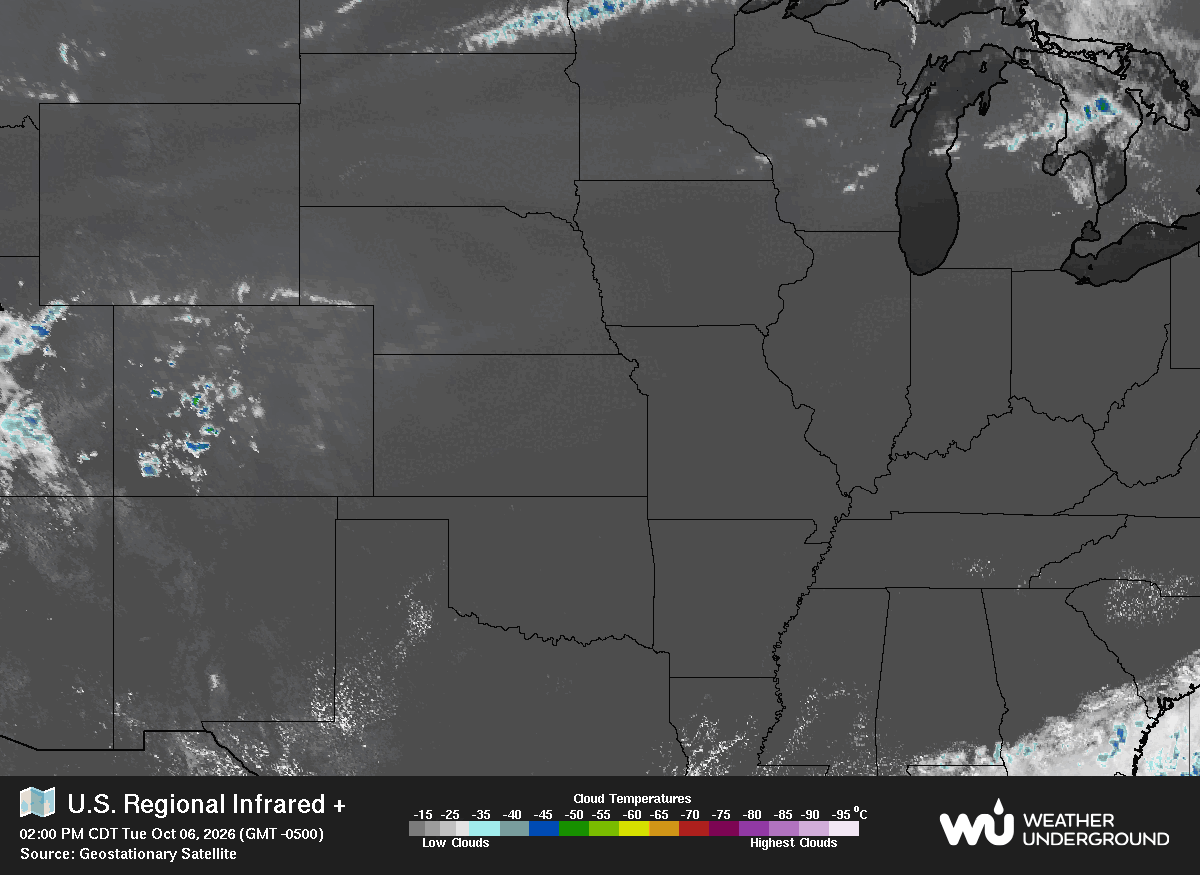 WU Central Satellite Map