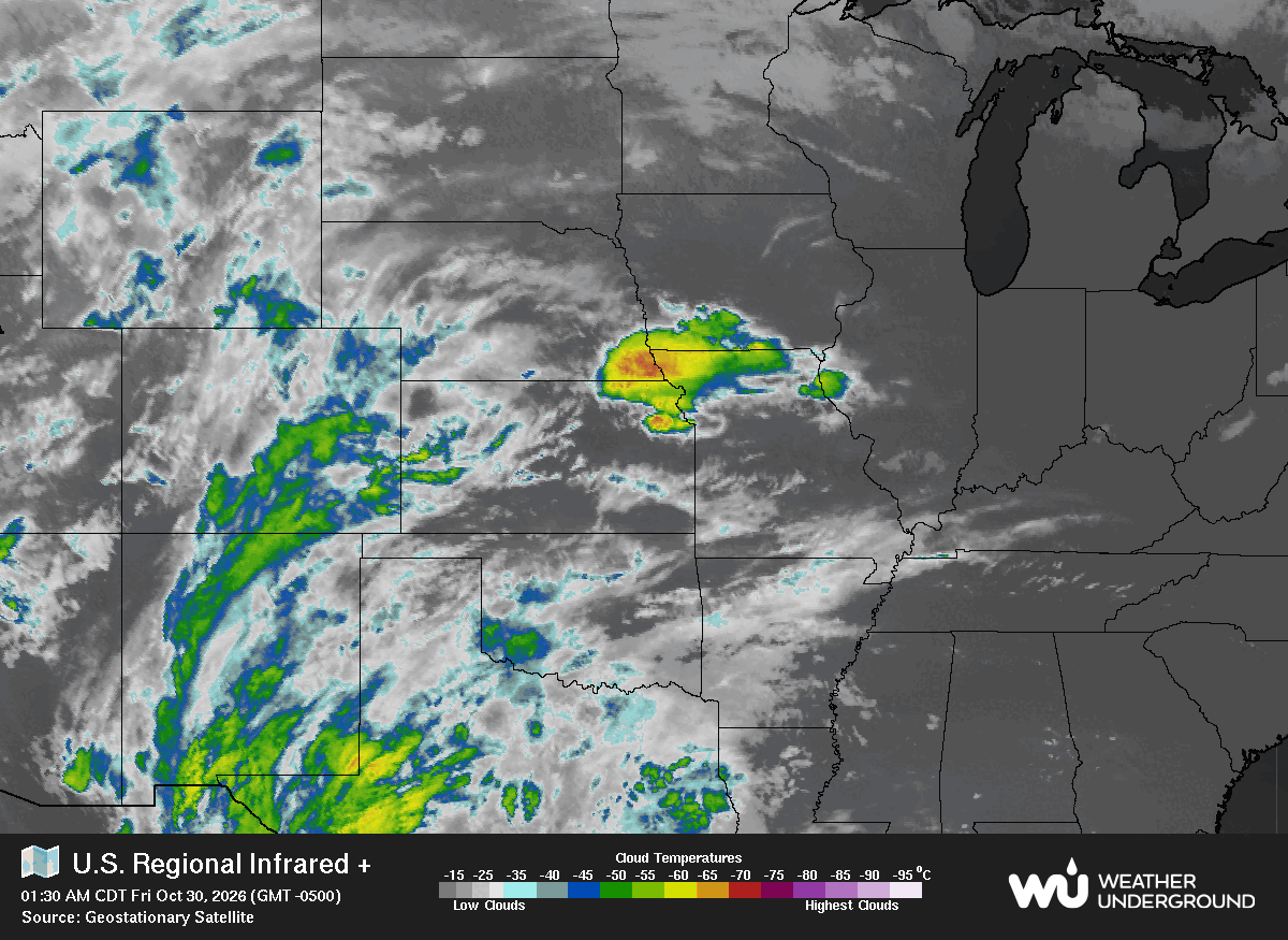 WU Central Satellite Map