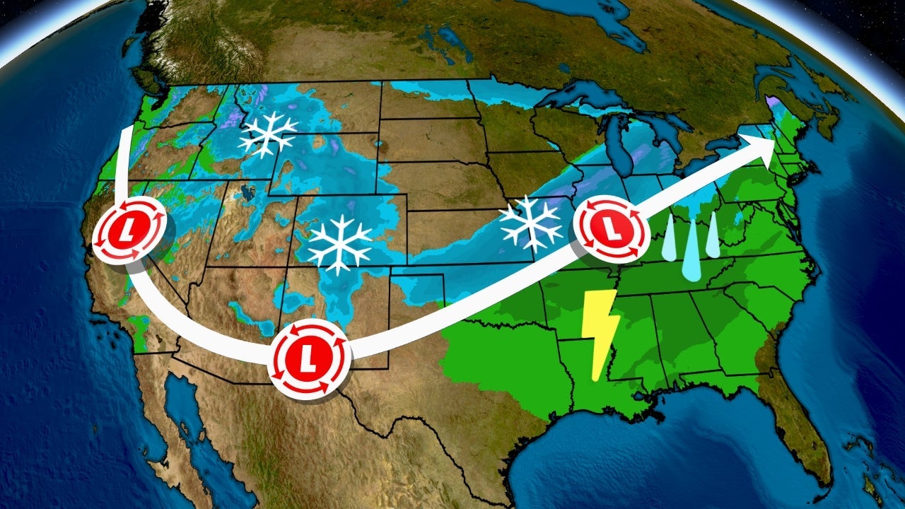 Cross-Country Storm Will Pack Snow, Severe Storms and Heavy Rain This Week