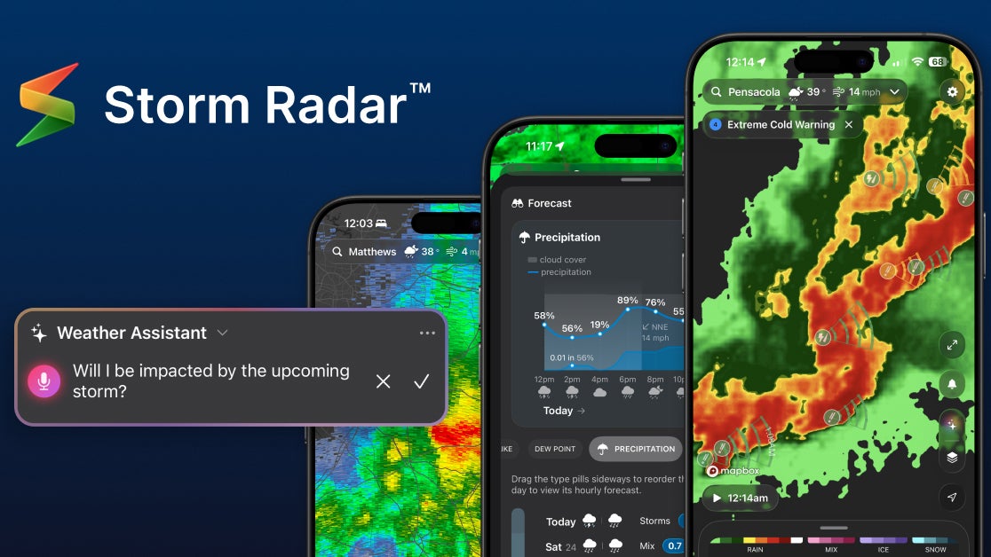 Storm Radar From The Weather Company Gets A Facelift 