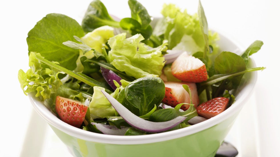 Seasoned With Weather: Melon and Strawberry Salad with Spicy Lemongrass Syrup