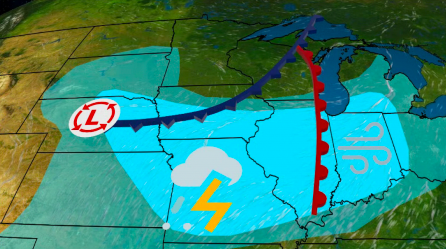 Midwest, Northeast On Alert For Severe Storms Midweek