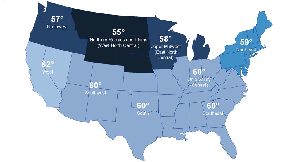 This Map Shows You What Your Neighbors Consider 'Sweater Weather' | The Weather Channel