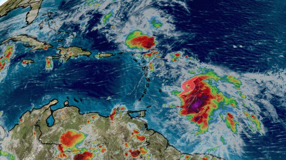 Tracking The Path Of Tropical Storm Tammy Videos from The Weather Channel