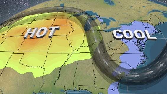 Temperature Clash: Record Cold and Warmth