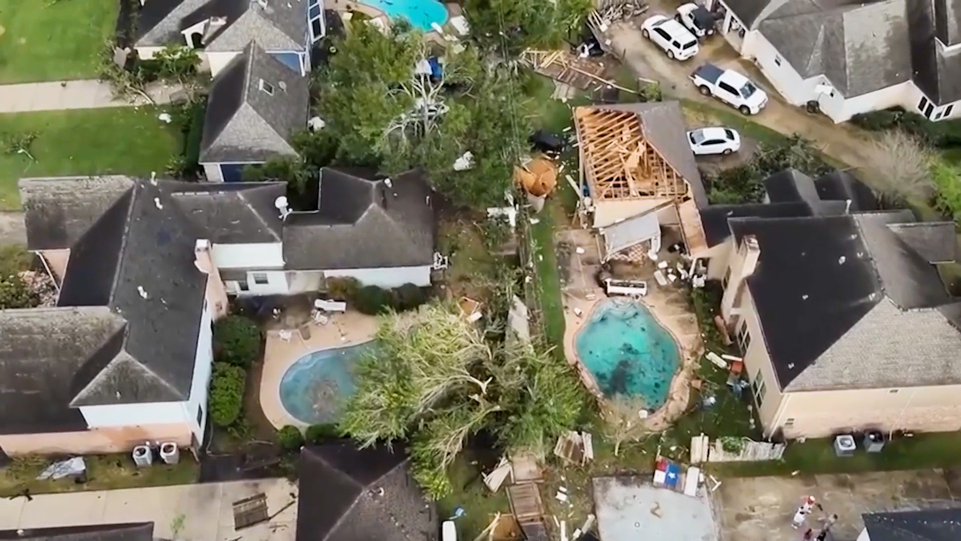 Tornado Tears Through Houston Suburbs; See The Aftermath