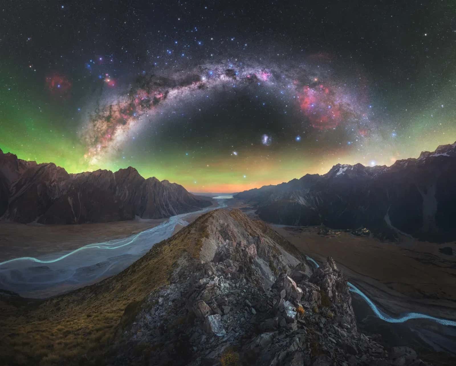 Celestial Ridge Celestial Wonders Abound In Astronomy Photographer Of The Year Contest ...