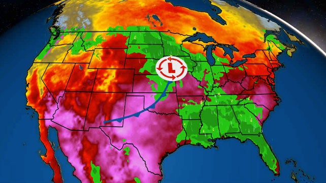 Temperature Changes and a Return of Wet Weather In the Week Ahead
