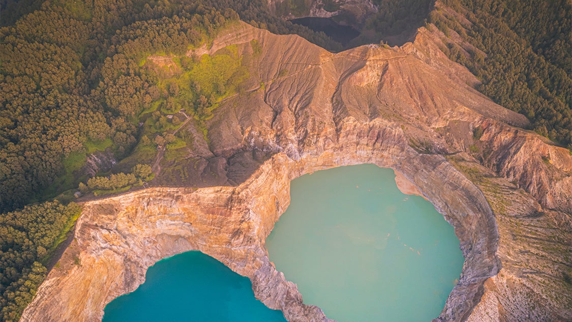 Where In The World Are ... The Three-Colored Lakes?