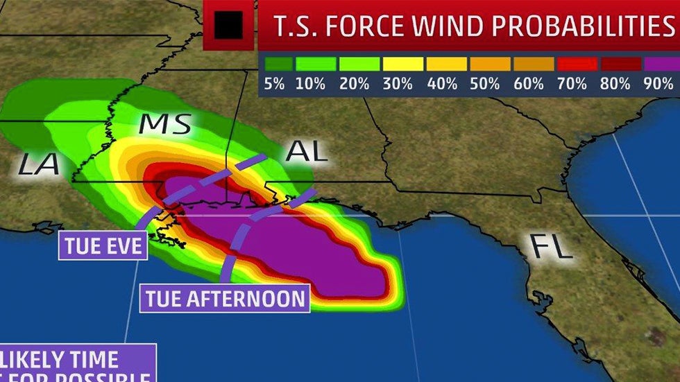 Timing Gordon: When the Gulf Coast Could See Impacts