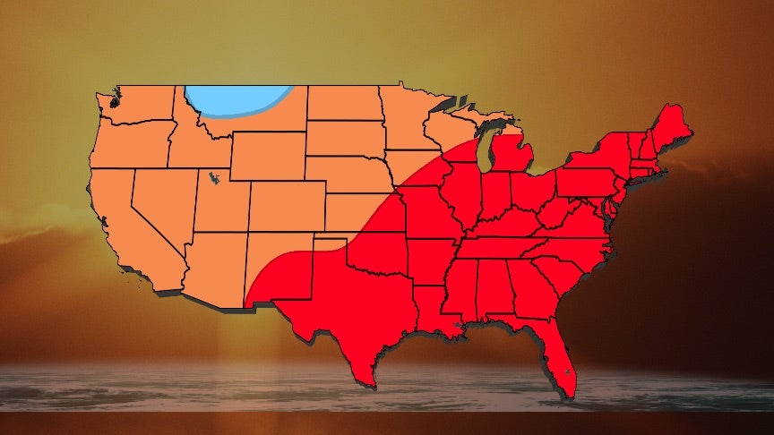 Extended Forecast for Late Summer and Early Fall: Warmth in the South and East; High Plains to Cool Off