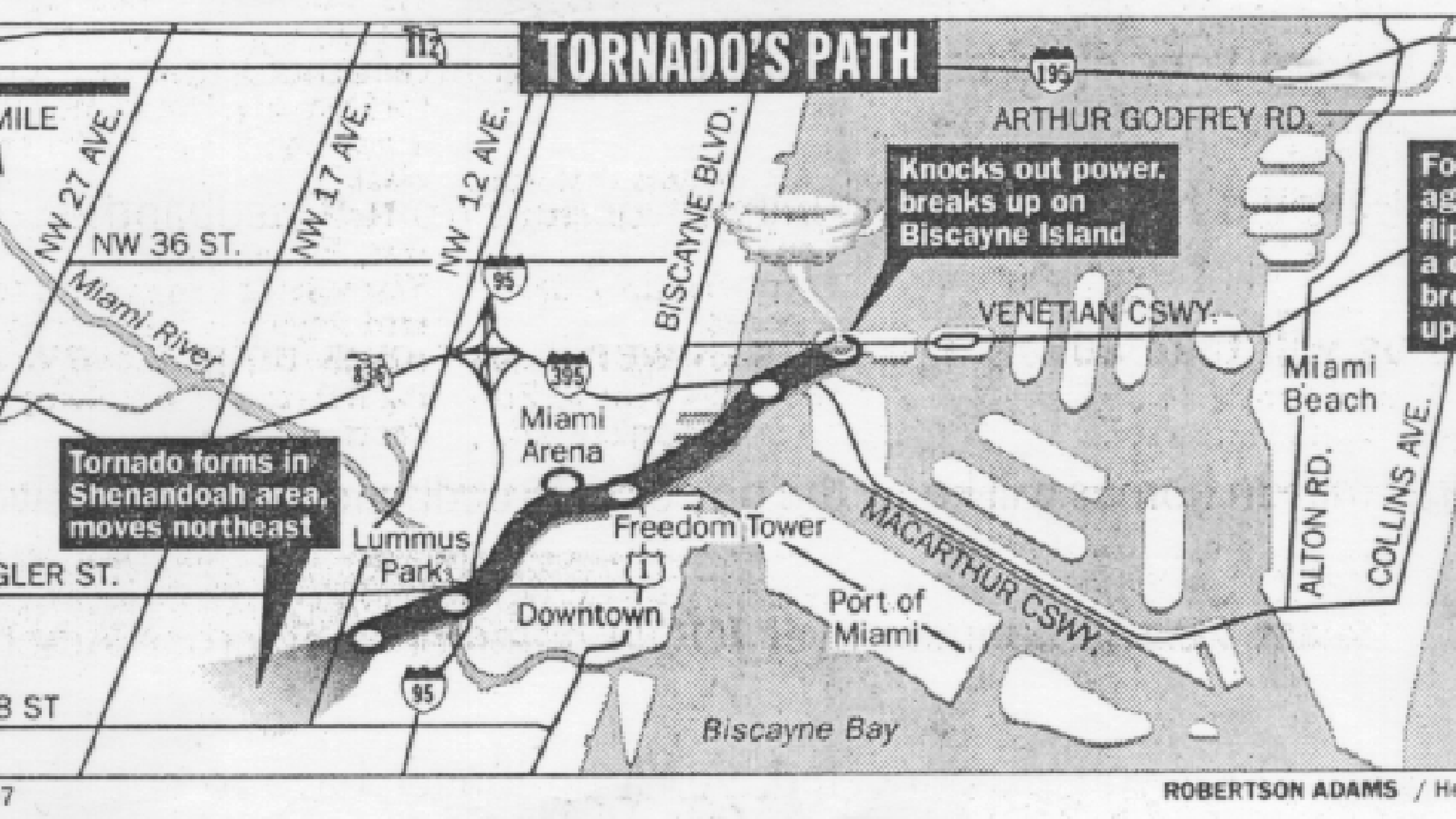 15 Year Anniversary of Downtown Miami Tornado | The Weather Channel