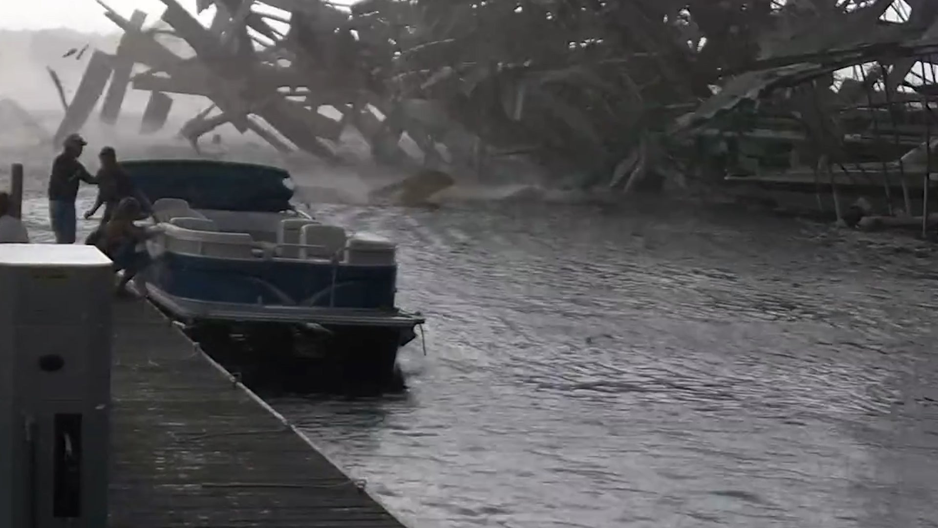 Tornado Damages Dock in Western Kentucky The Weather Channel