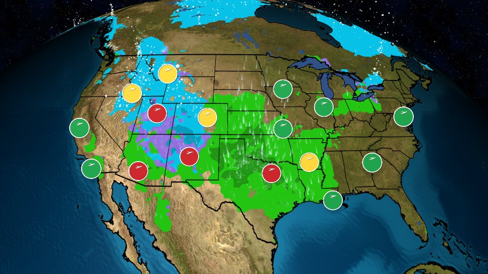 Christmas Travel Troubles Are Possible