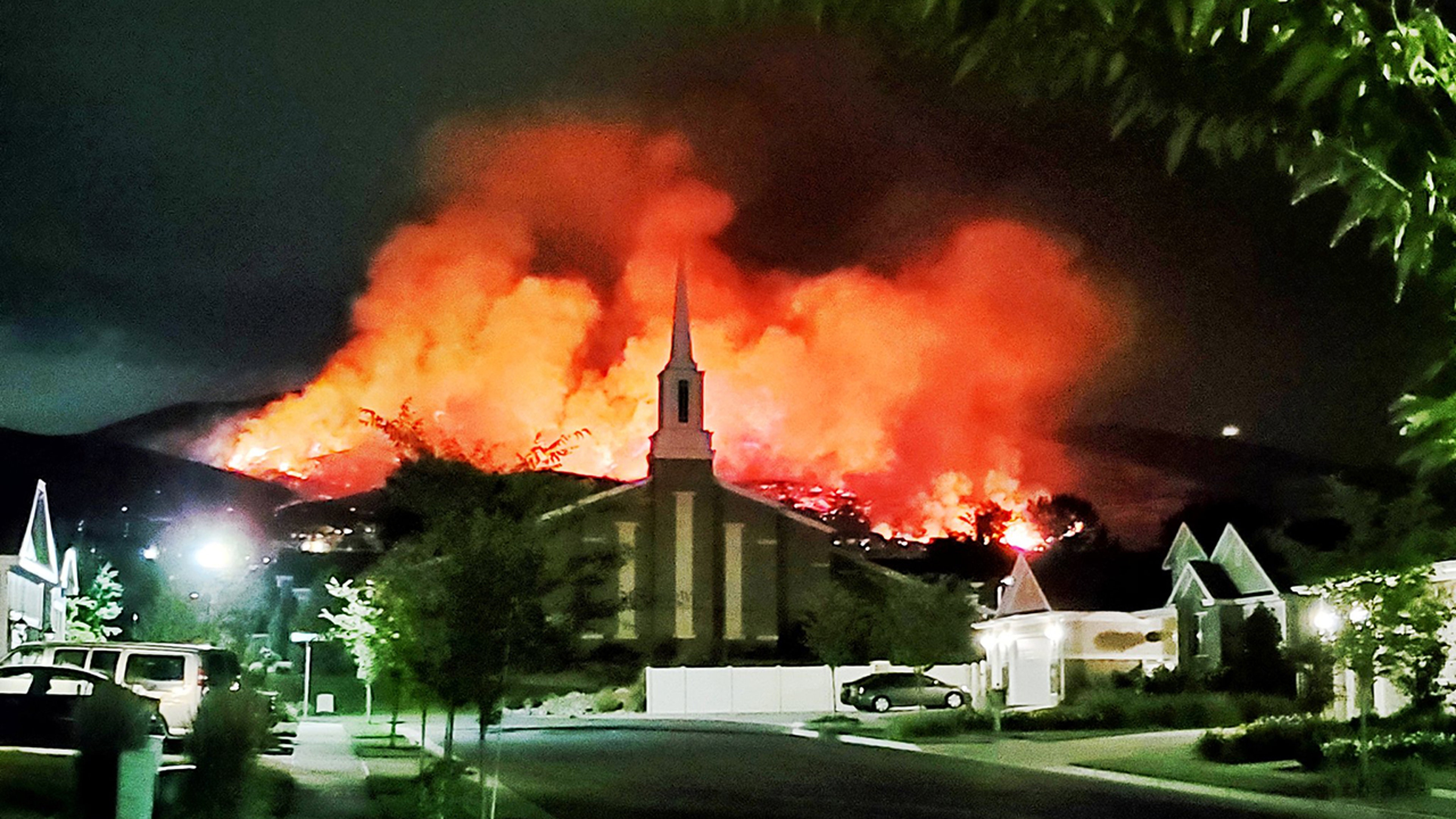 Traverse Ridge Fire Fireworks Spark Utah Wildfire That Forces 100 People To Leave Their ...