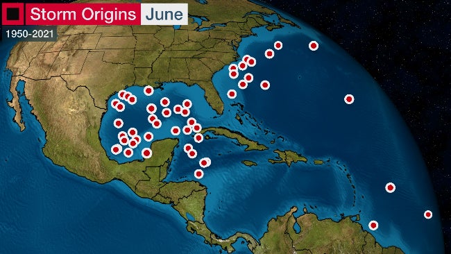 Hurricane season June