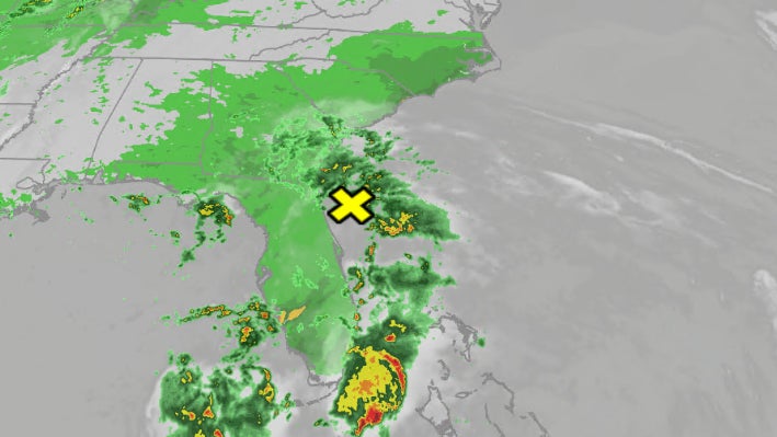 Tropical Development Chances Near Southeast Coast Diminish, But Heavy Rain Threat Remains