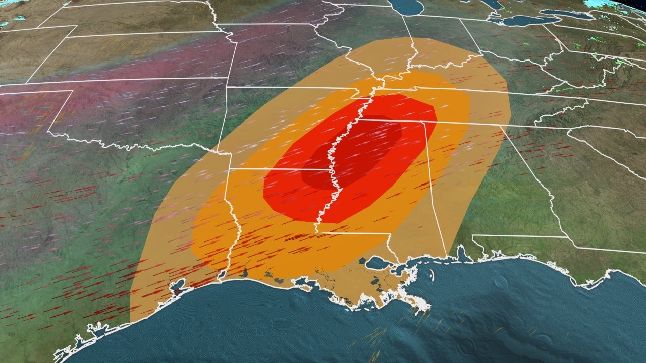 Tornado Outbreak Possible In The South Beginning Tuesday