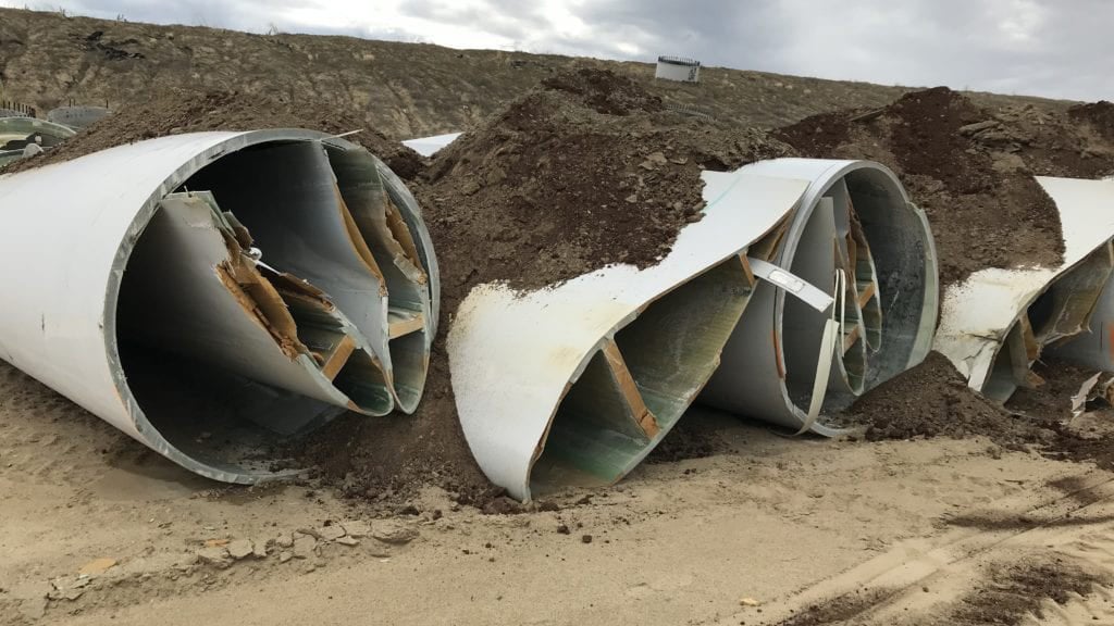 Wind Turbine Blades Piling Up in Landfills Videos from The Weather