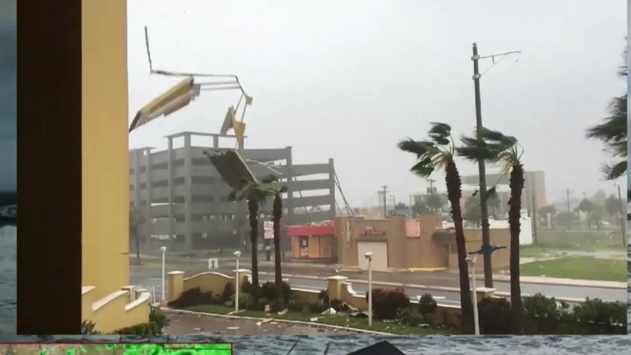 Debris Falls As Matthew Passes Daytona Beach The Weather