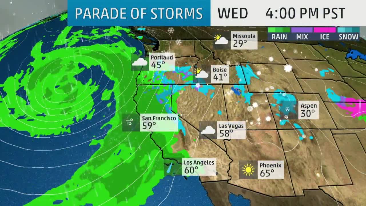 More Storms Expected for California, West Coast The Weather Channel