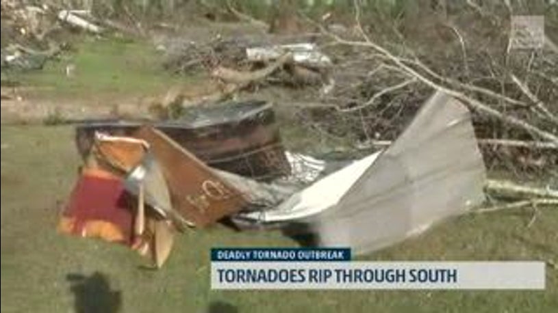 Beauregard, Alabama, Resident Describes The Moments Forward of the Tornado's Arrival