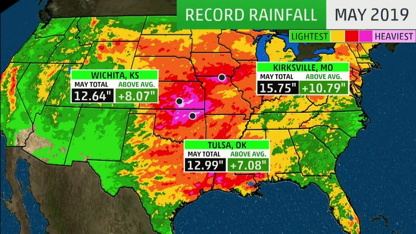 More Rain Means More Flooding for Already Saturated Areas in the Plains