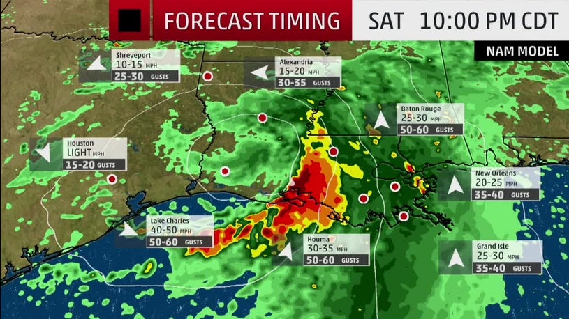 Slow Moving Tropical Storm Barry is a Flood Risk