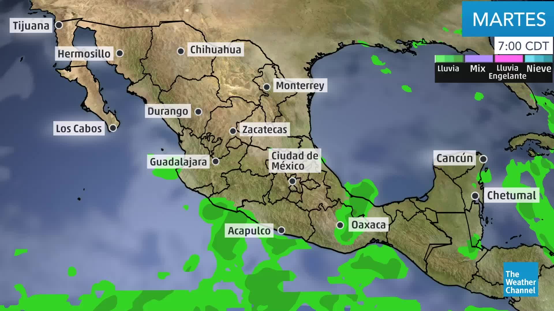 Aviso De Ciclon Tropical En El Pacifico Mexicano Videos De The Weather Channel Weather Com