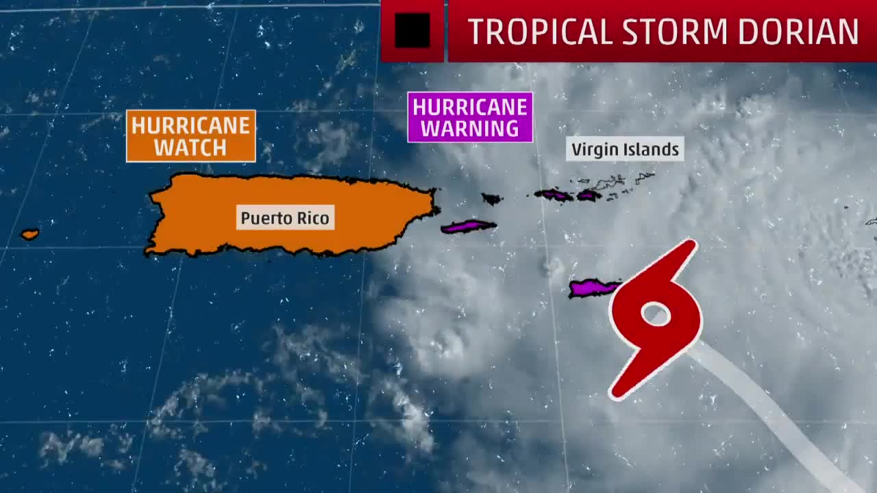 Tropical Storm Dorian Nearing Puerto Rico Here's What We Know The