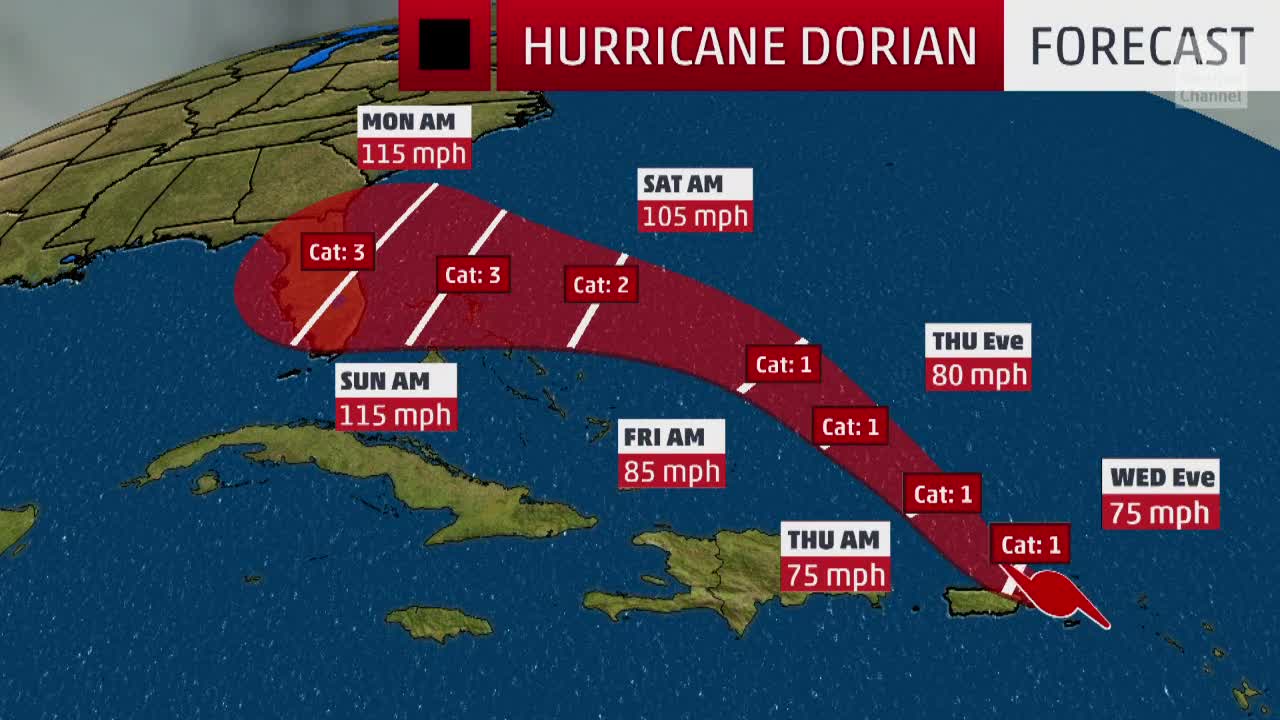 Resultado de imagen para dorian hurricane miami airport
