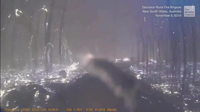 Firefighters Struggle to Reach Rural Areas of New South Wales, Australia