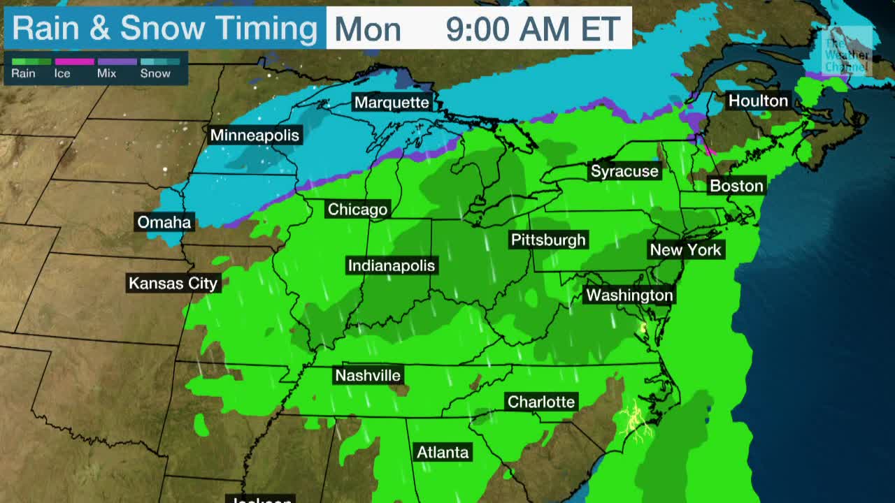 Major Snowstorm Likely Friday Into the Weekend From the Plains to the