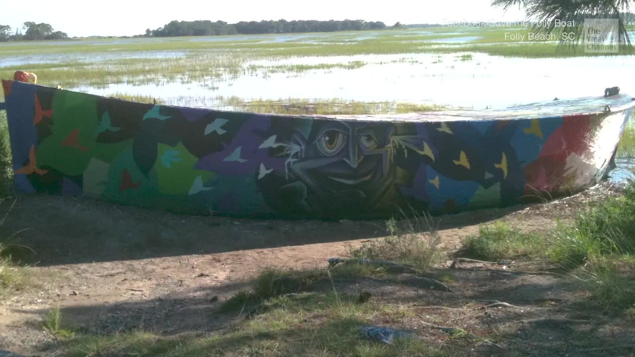 Folly Boat Landmark Swept Away In Hurricane Finds A New