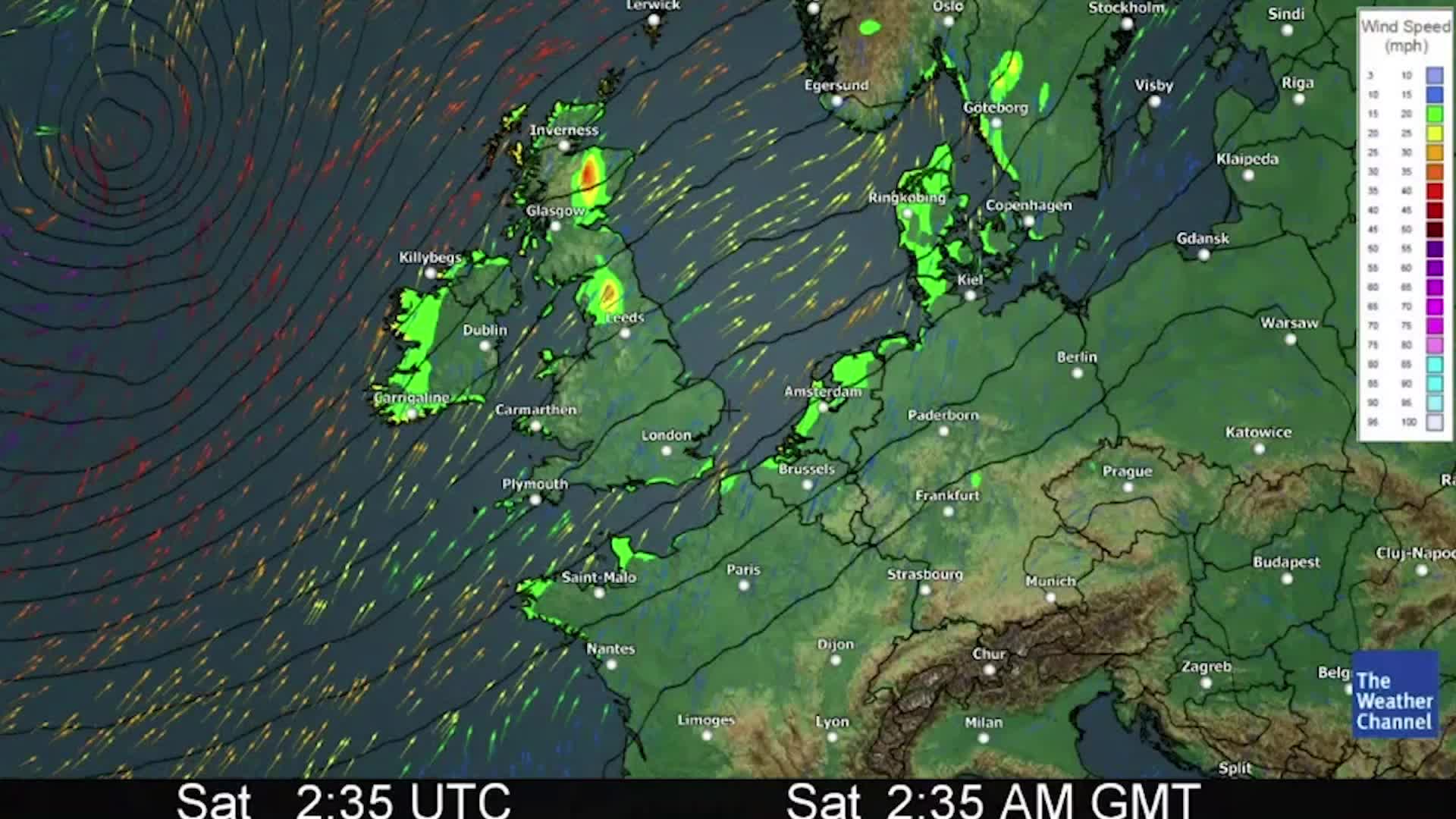 Storm Dennis to Bring Heavy Rain to the UK The Weather Channel