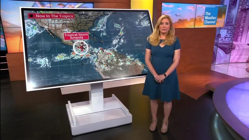 ¿Podría la tormenta tropical Amanda desencadenar el desarrollo del Golfo?