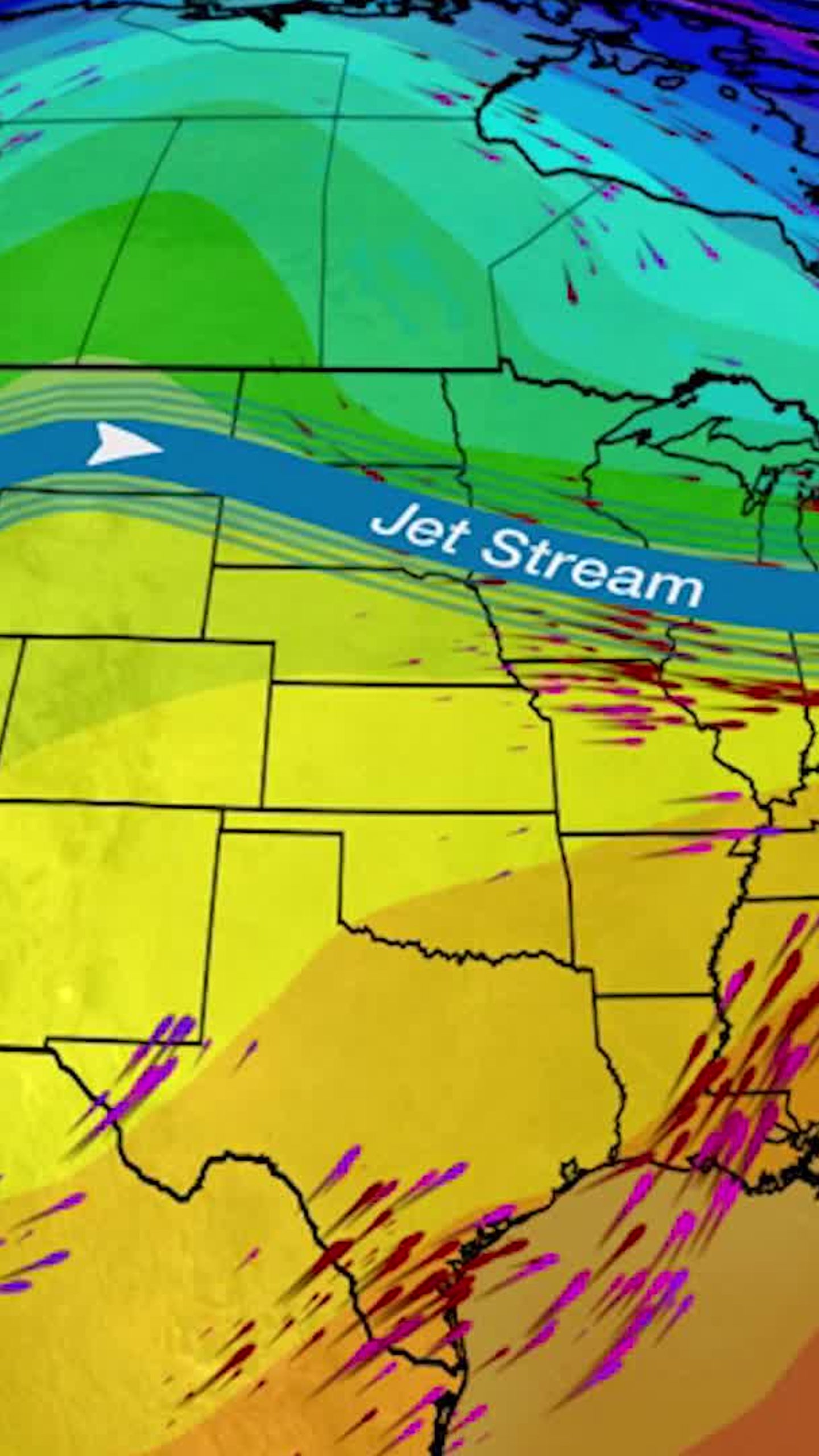 Jet Stream Shift To Bring Big Changes For Large Swaths Of The US - Videos  from The Weather Channel